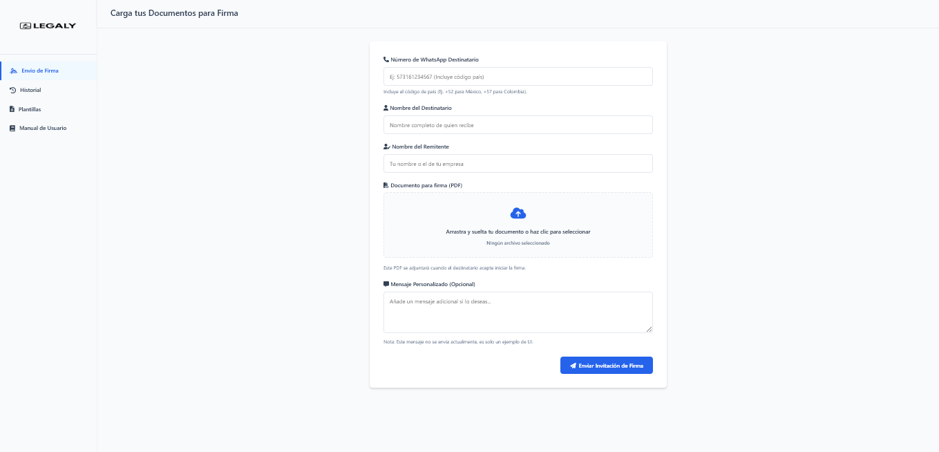 Vista previa del dashboard